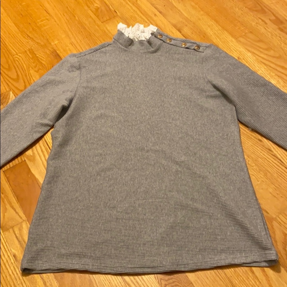 High neck top